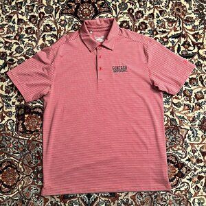 Like New Under Armour Gonzaga Polo Shirt - Size L